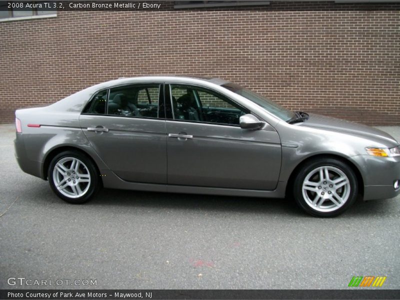Carbon Bronze Metallic / Ebony 2008 Acura TL 3.2