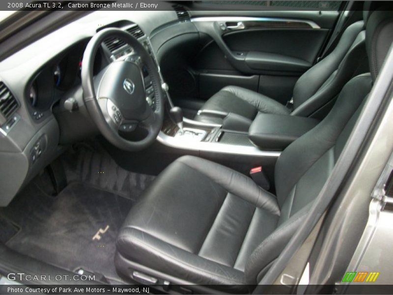Front Seat of 2008 TL 3.2