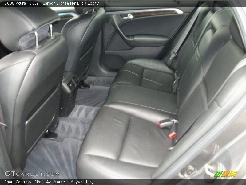 Rear Seat of 2008 TL 3.2