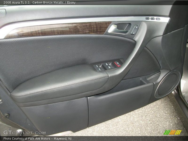 Carbon Bronze Metallic / Ebony 2008 Acura TL 3.2