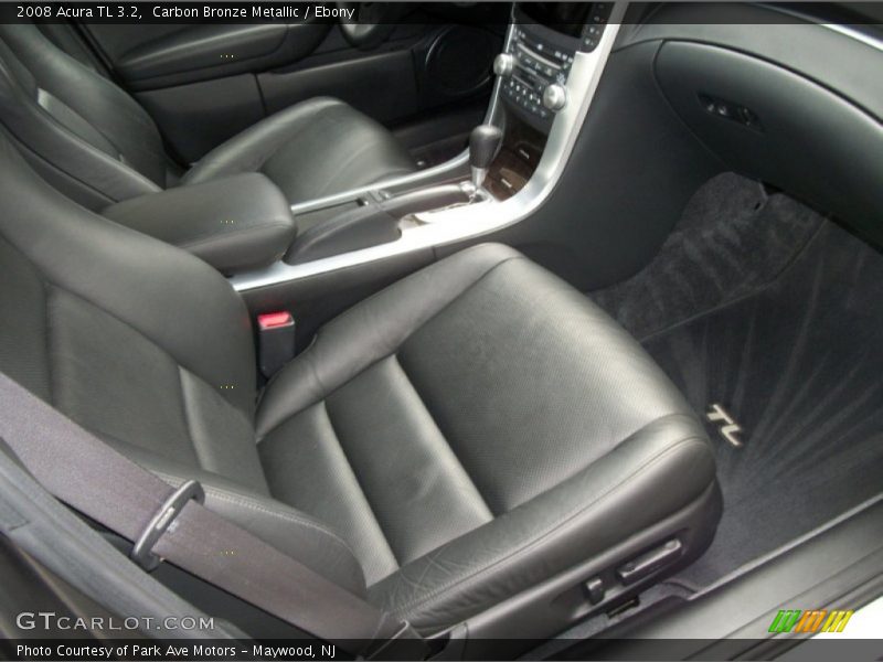Carbon Bronze Metallic / Ebony 2008 Acura TL 3.2