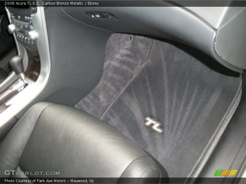 Carbon Bronze Metallic / Ebony 2008 Acura TL 3.2