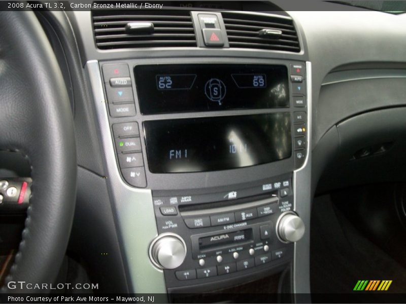 Carbon Bronze Metallic / Ebony 2008 Acura TL 3.2