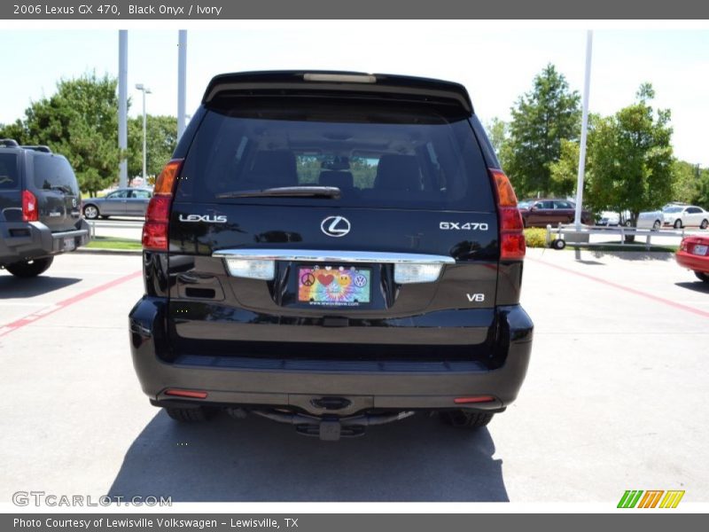 Black Onyx / Ivory 2006 Lexus GX 470