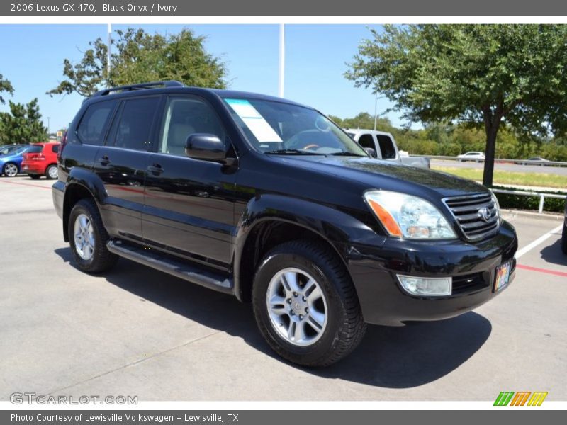 Black Onyx / Ivory 2006 Lexus GX 470