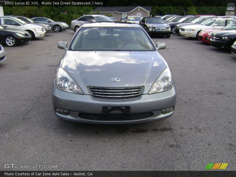 Mystic Sea Green Opalescent / Ivory 2002 Lexus ES 300