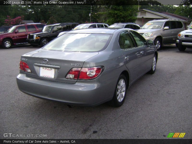 Mystic Sea Green Opalescent / Ivory 2002 Lexus ES 300