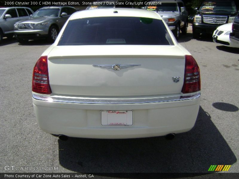 Stone White / Dark Slate Gray/Light Graystone 2006 Chrysler 300 C HEMI Heritage Editon