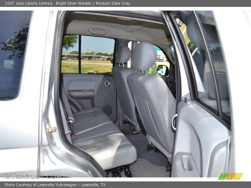 Bright Silver Metallic / Medium Slate Gray 2007 Jeep Liberty Limited