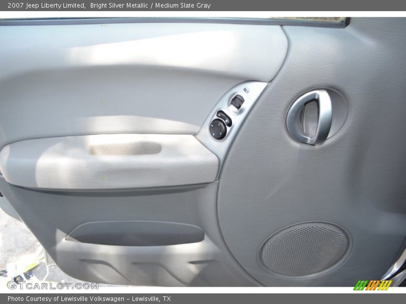 Bright Silver Metallic / Medium Slate Gray 2007 Jeep Liberty Limited