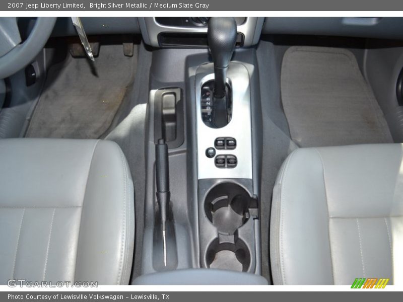 Bright Silver Metallic / Medium Slate Gray 2007 Jeep Liberty Limited