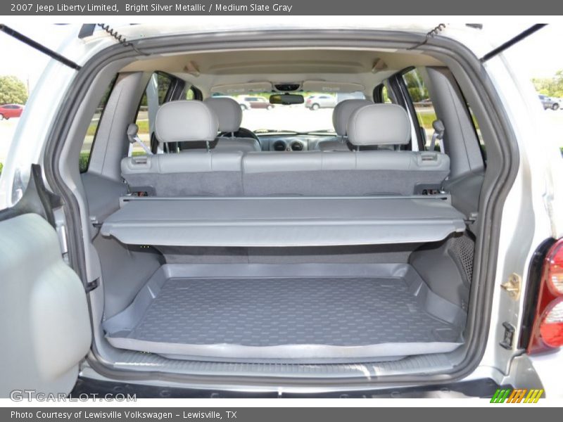 Bright Silver Metallic / Medium Slate Gray 2007 Jeep Liberty Limited