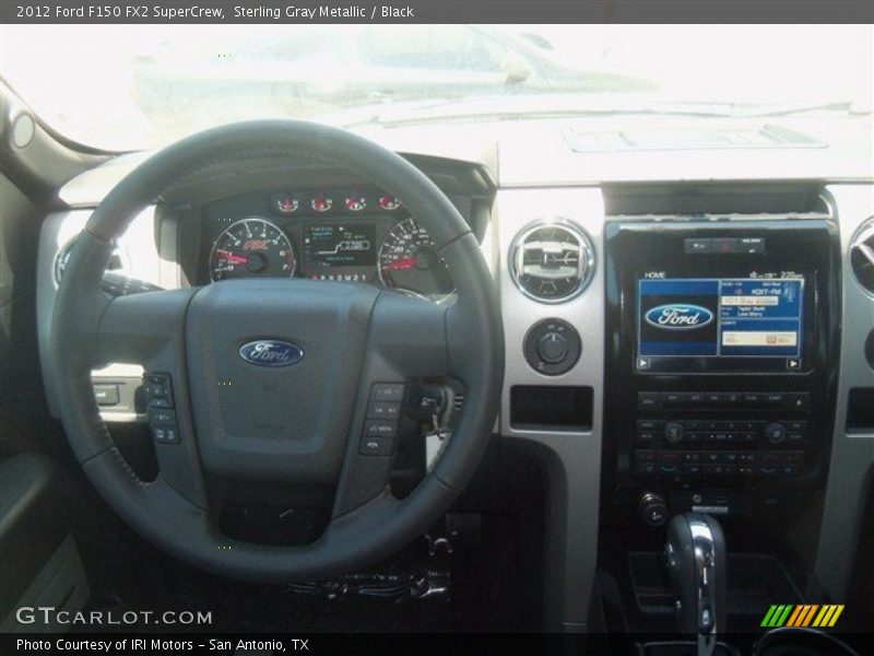 Sterling Gray Metallic / Black 2012 Ford F150 FX2 SuperCrew