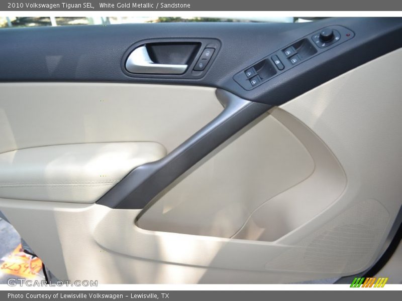 White Gold Metallic / Sandstone 2010 Volkswagen Tiguan SEL