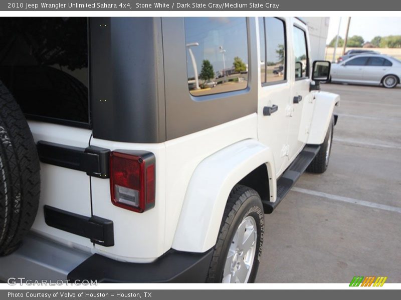 Stone White / Dark Slate Gray/Medium Slate Gray 2010 Jeep Wrangler Unlimited Sahara 4x4