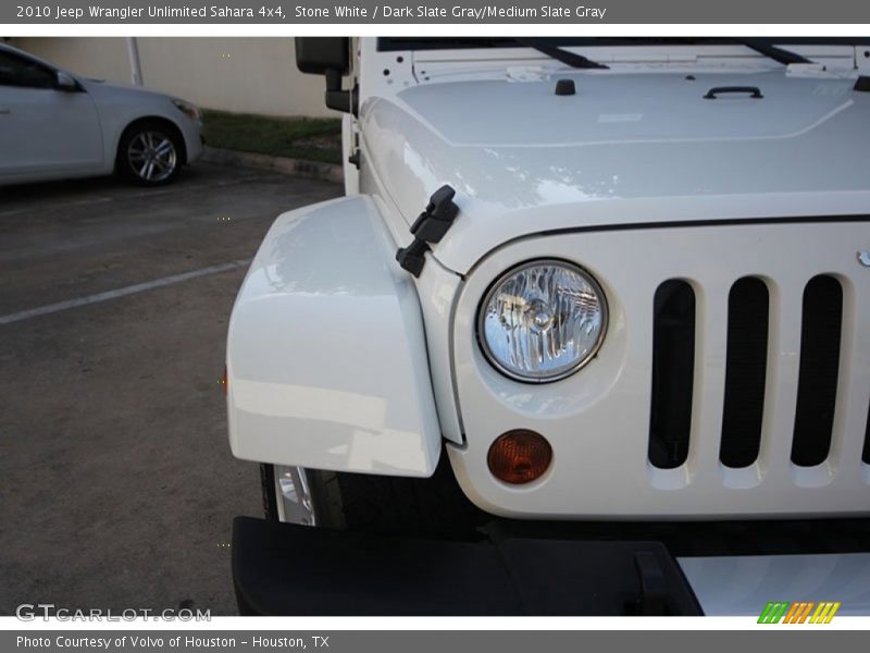 Stone White / Dark Slate Gray/Medium Slate Gray 2010 Jeep Wrangler Unlimited Sahara 4x4