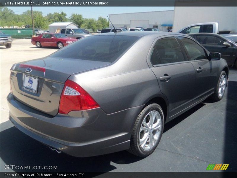 Sterling Grey Metallic / Charcoal Black 2012 Ford Fusion SE