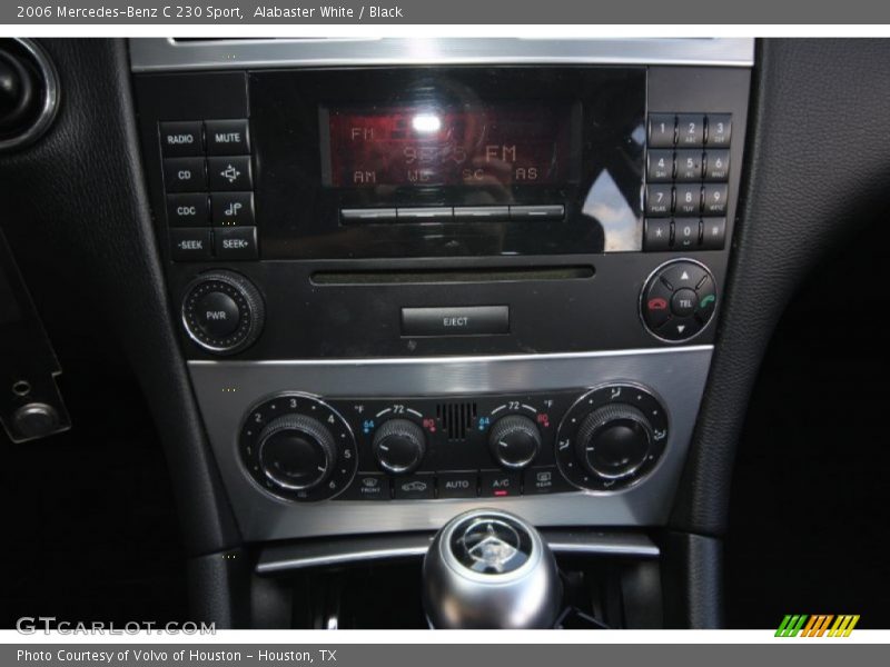 Alabaster White / Black 2006 Mercedes-Benz C 230 Sport