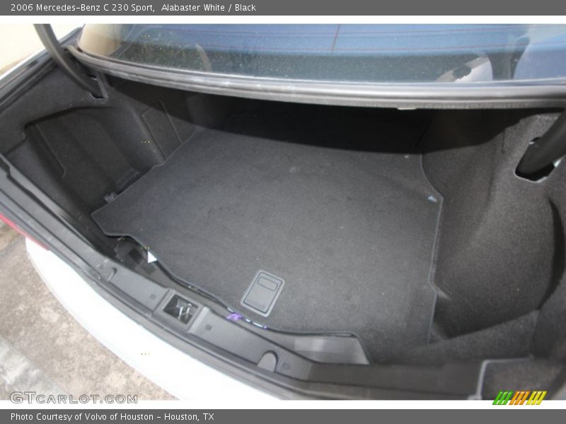 Alabaster White / Black 2006 Mercedes-Benz C 230 Sport