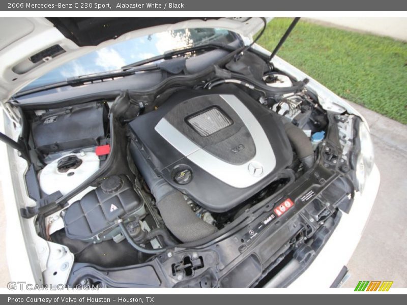 Alabaster White / Black 2006 Mercedes-Benz C 230 Sport
