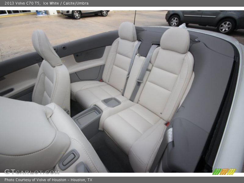 Rear Seat of 2013 C70 T5