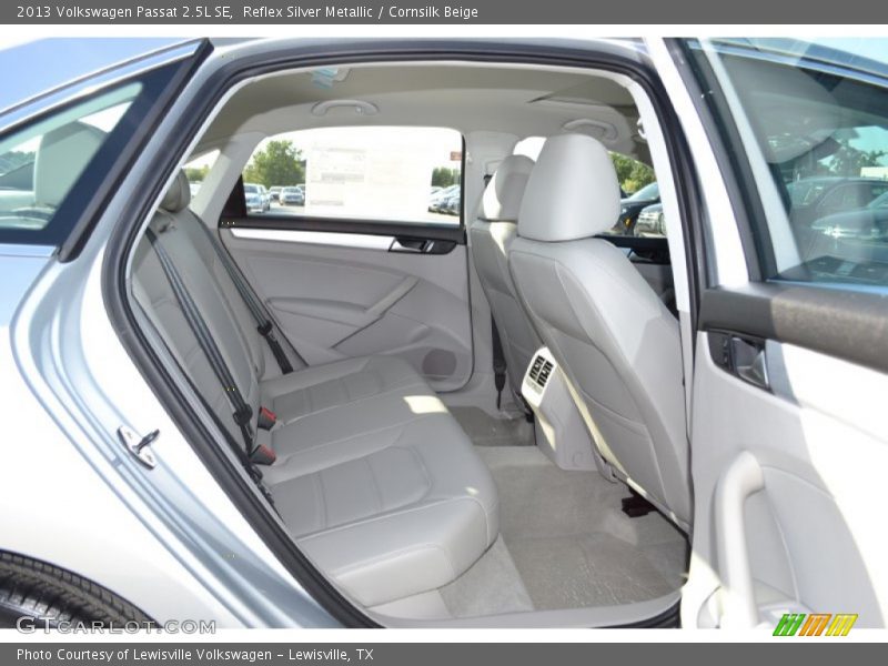 Reflex Silver Metallic / Cornsilk Beige 2013 Volkswagen Passat 2.5L SE