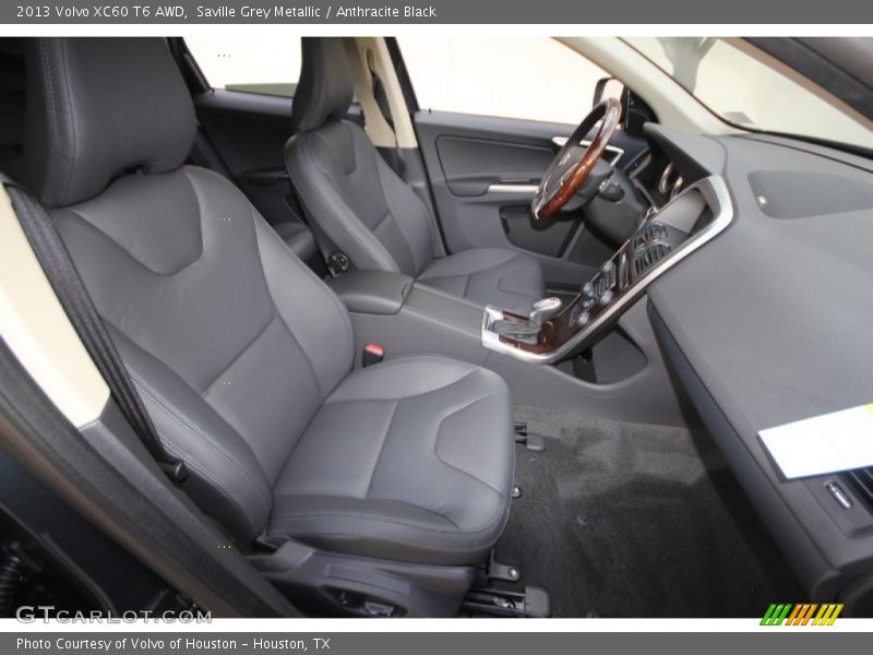 2013 XC60 T6 AWD Anthracite Black Interior