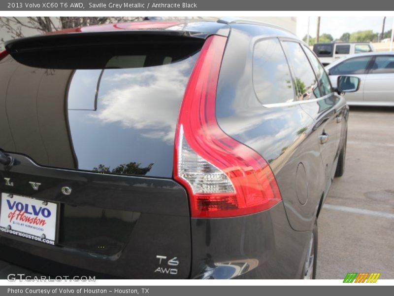 Saville Grey Metallic / Anthracite Black 2013 Volvo XC60 T6 AWD