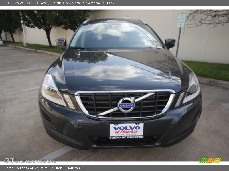 Saville Grey Metallic / Anthracite Black 2013 Volvo XC60 T6 AWD