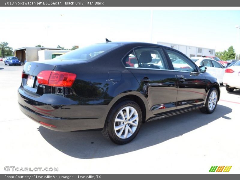 Black Uni / Titan Black 2013 Volkswagen Jetta SE Sedan