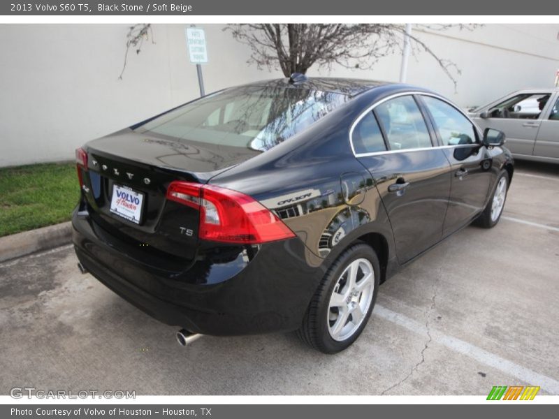 Black Stone / Soft Beige 2013 Volvo S60 T5