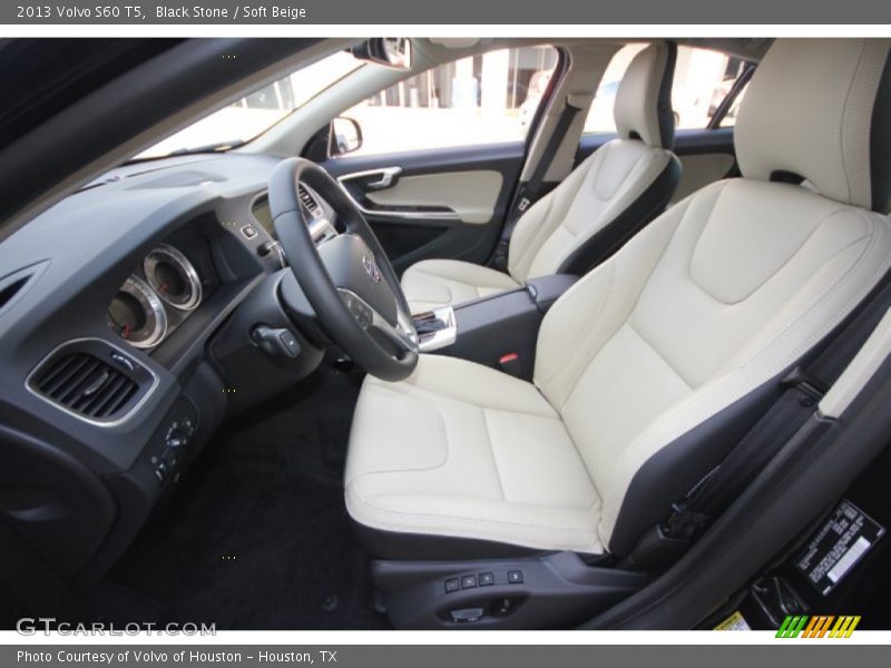  2013 S60 T5 Soft Beige Interior