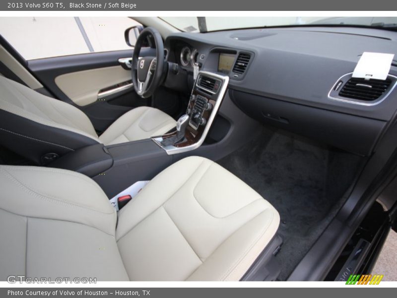  2013 S60 T5 Soft Beige Interior