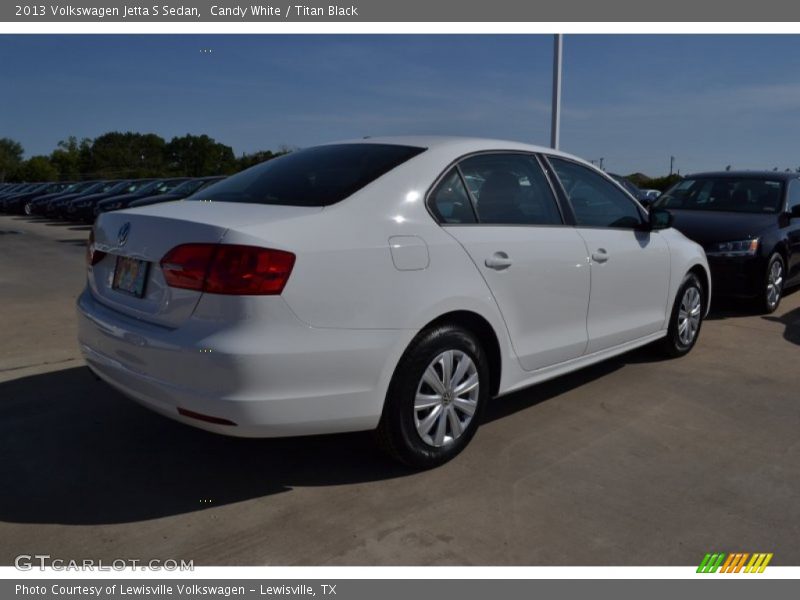 Candy White / Titan Black 2013 Volkswagen Jetta S Sedan
