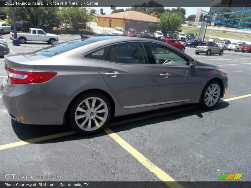 Bronze Mist Metallic / Camel 2012 Hyundai Azera