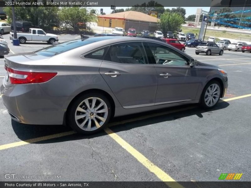 Bronze Mist Metallic / Camel 2012 Hyundai Azera