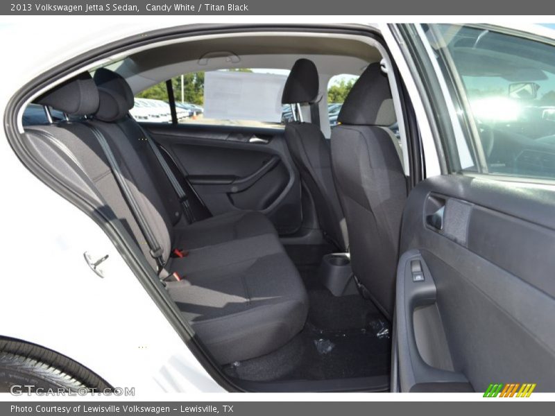 Candy White / Titan Black 2013 Volkswagen Jetta S Sedan