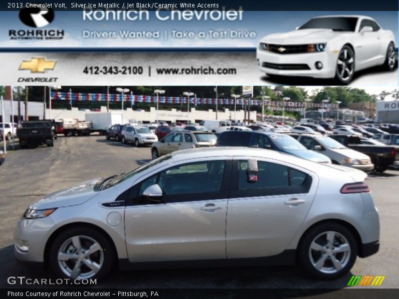 Silver Ice Metallic / Jet Black/Ceramic White Accents 2013 Chevrolet Volt