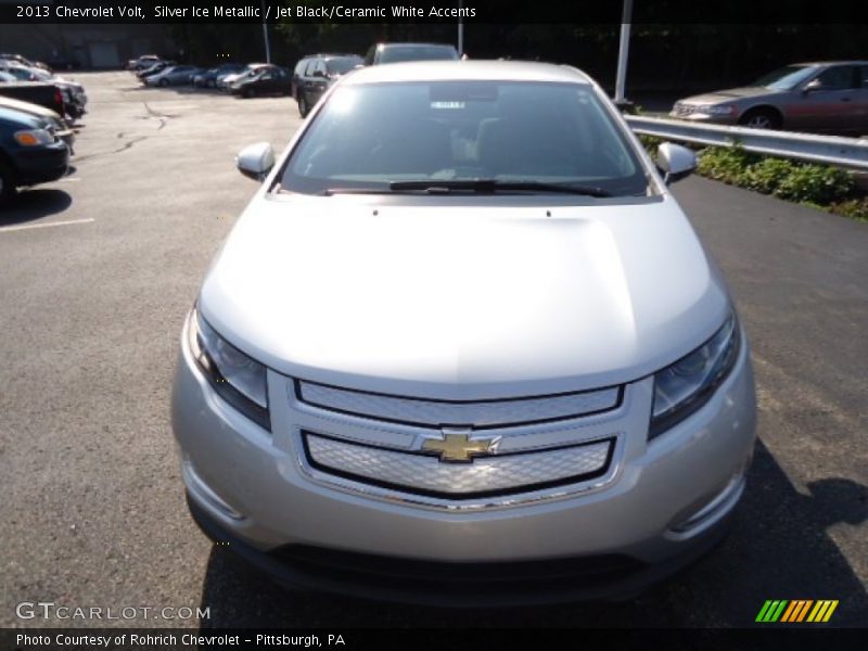 Silver Ice Metallic / Jet Black/Ceramic White Accents 2013 Chevrolet Volt