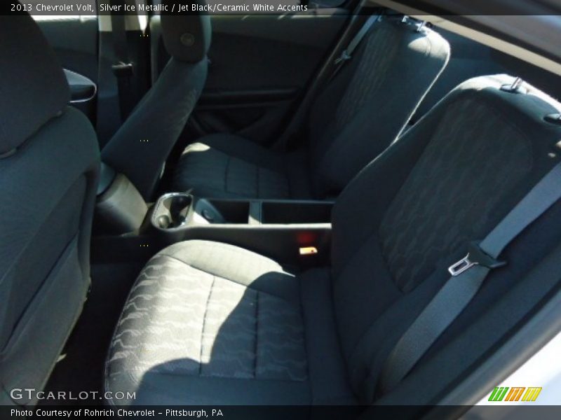 Rear Seat of 2013 Volt 