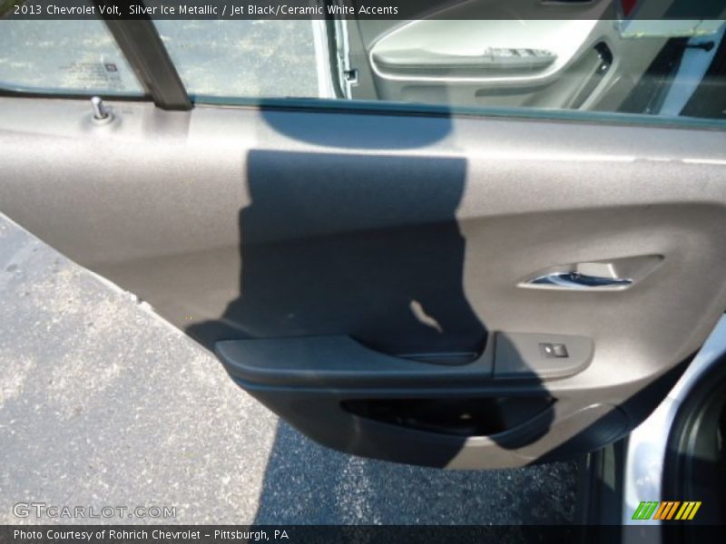 Silver Ice Metallic / Jet Black/Ceramic White Accents 2013 Chevrolet Volt