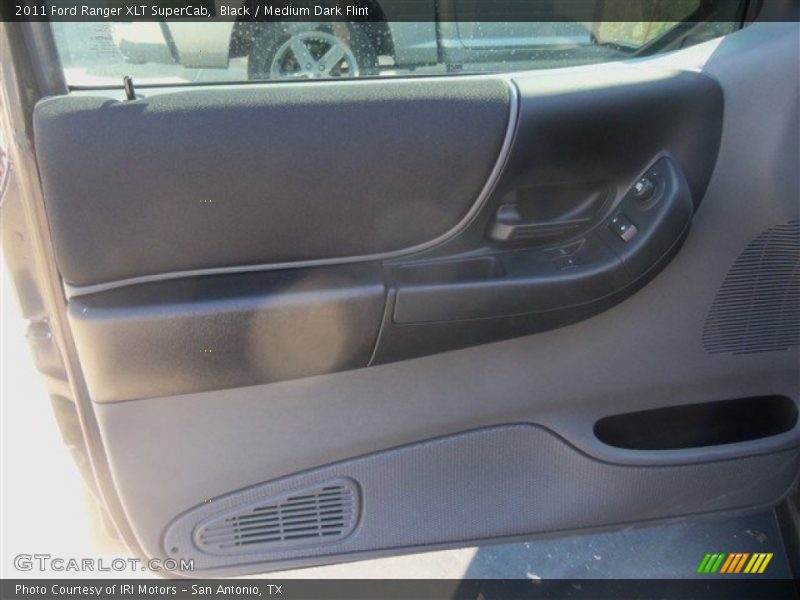 Black / Medium Dark Flint 2011 Ford Ranger XLT SuperCab