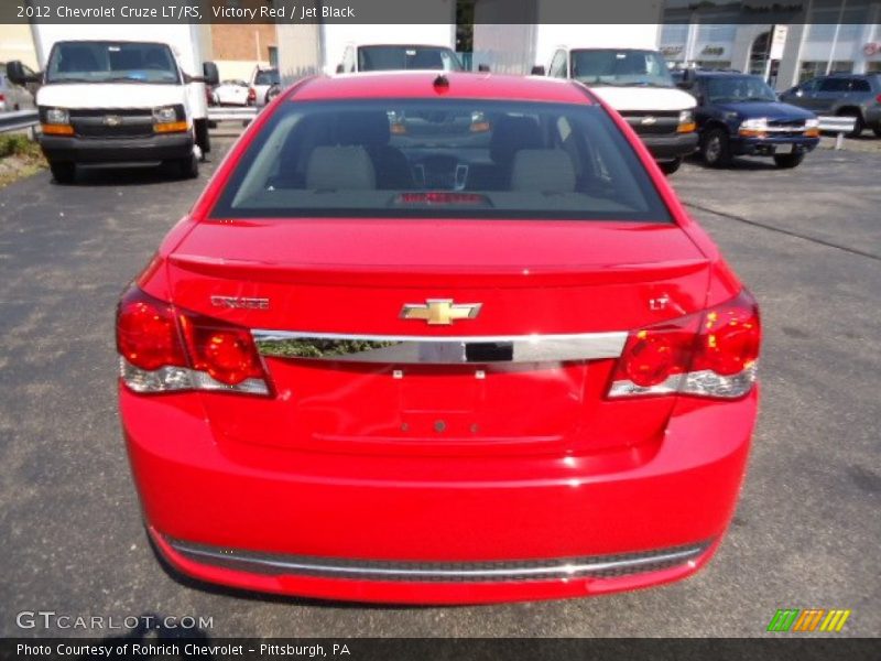 Victory Red / Jet Black 2012 Chevrolet Cruze LT/RS