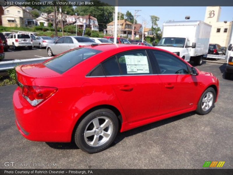 Victory Red / Jet Black 2012 Chevrolet Cruze LT/RS