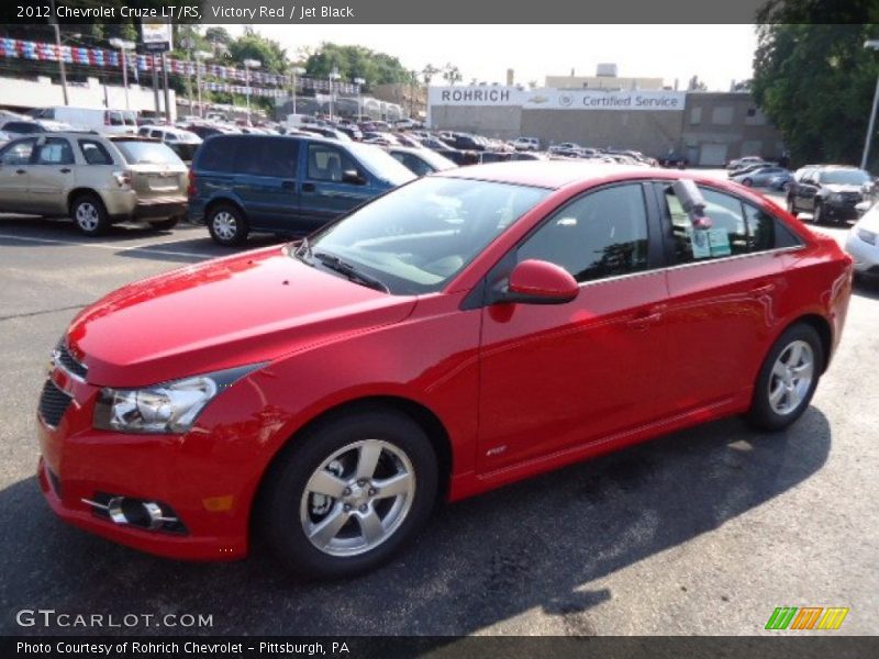 Victory Red / Jet Black 2012 Chevrolet Cruze LT/RS