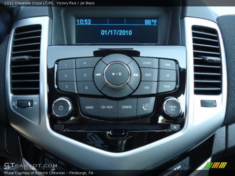 Victory Red / Jet Black 2012 Chevrolet Cruze LT/RS