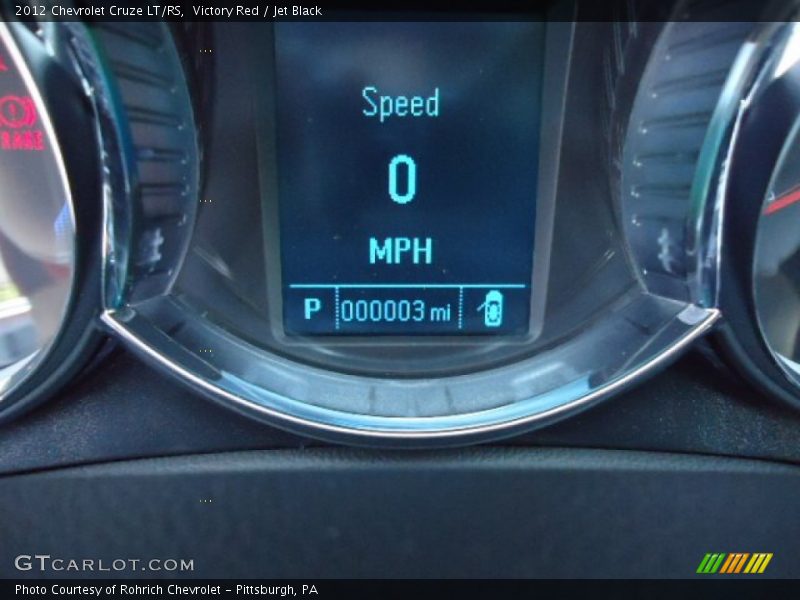 Victory Red / Jet Black 2012 Chevrolet Cruze LT/RS