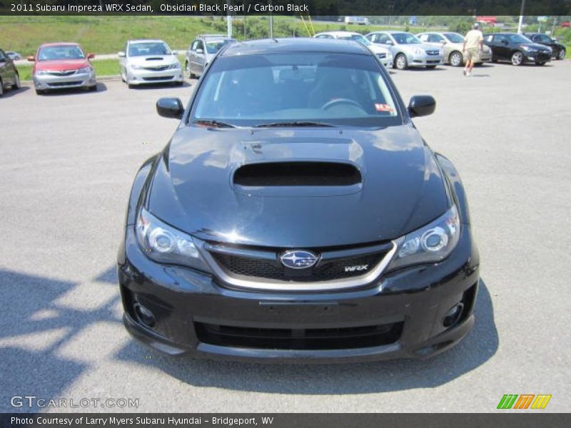 Obsidian Black Pearl / Carbon Black 2011 Subaru Impreza WRX Sedan