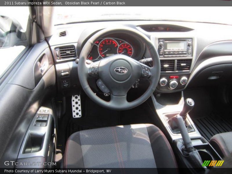 Obsidian Black Pearl / Carbon Black 2011 Subaru Impreza WRX Sedan