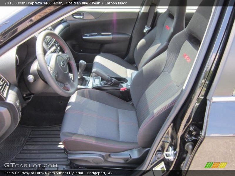 Obsidian Black Pearl / Carbon Black 2011 Subaru Impreza WRX Sedan